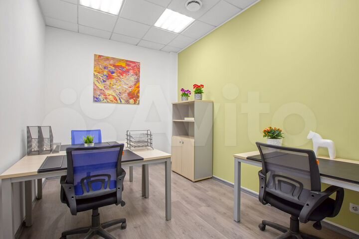 Офис, 18 м² с обслуживанием