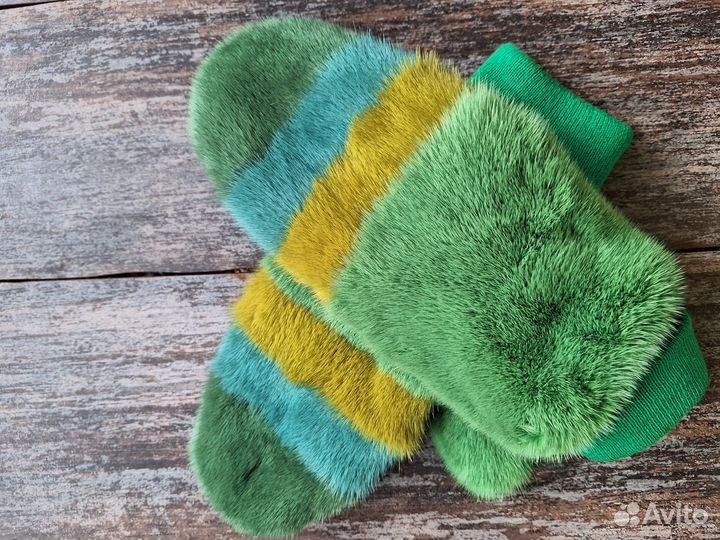 Продам красивейшие норковые варежки