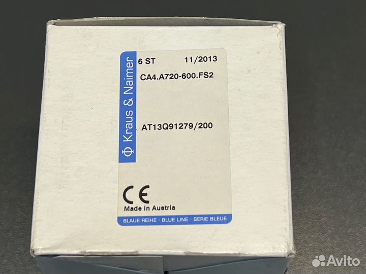 Kraus Naimer A720 Переключатель, новый, 192 шт