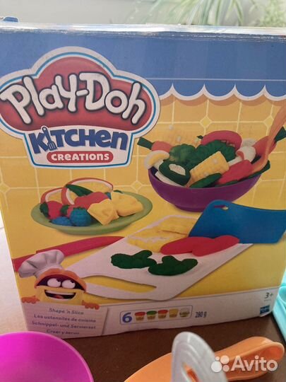 Тесто Play-Doh 3 набора