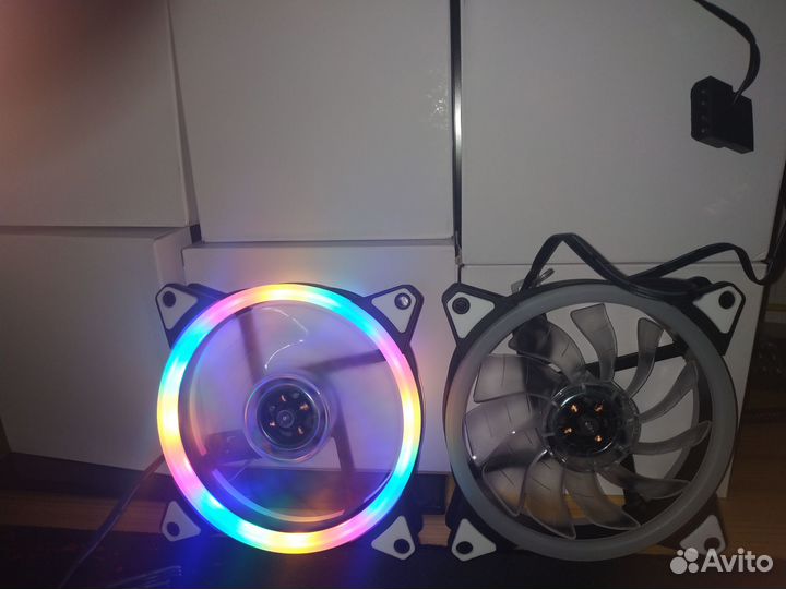 Корпусные вентиляторы rgb 120мм, с подсветкой