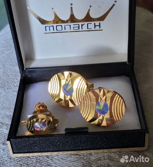 Запонки monarch СССР винтаж