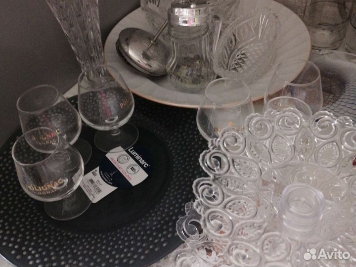 Блюдо, хрусталь, стекло, посуда, тарелки