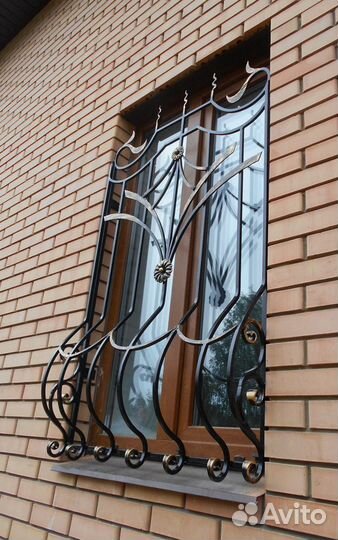 Изготовление металлических решеток на окна