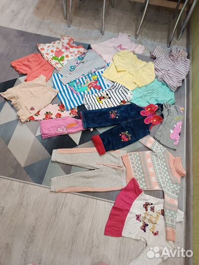 Вещи пакетом на девочку 2 года