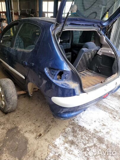 Передние лонжероны на Пежо 206