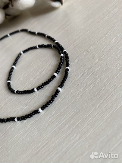 Чокер из бисера