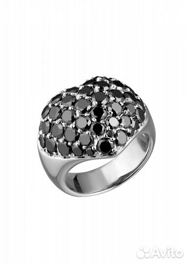 Кольцо Chopard Black Diamonds Heart 82/3425