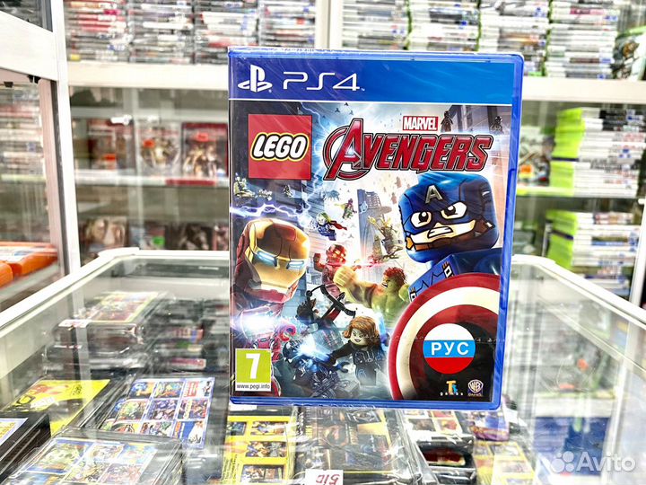 Lego Marvel Avengers Мстители игра для Ps4 Новый
