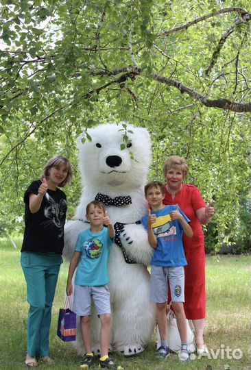 Поздравление белого медведя