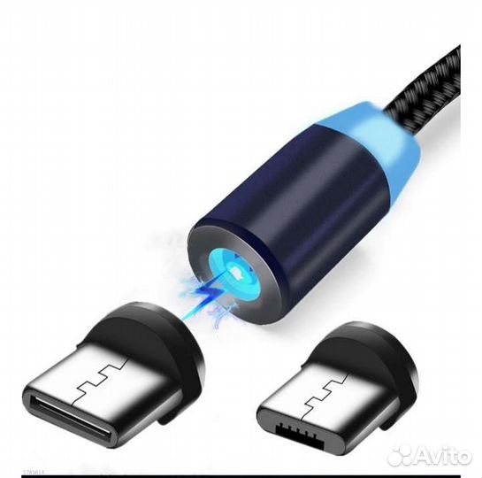 Магнитный кабель micro usb