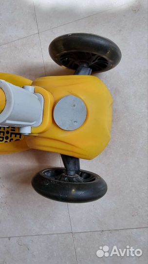 Самокат детский трехколесный бу