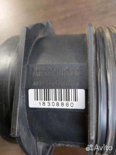 Расходомер Bmw X3 2.0D E83 N47 2009