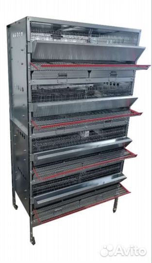 Клетки для кур бройлеров, перепелов