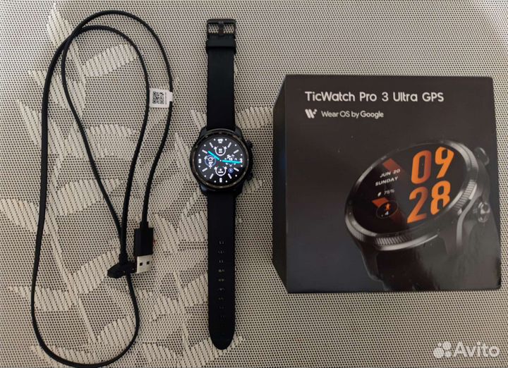 Смарт часы TicWatch 3 ultra GPS