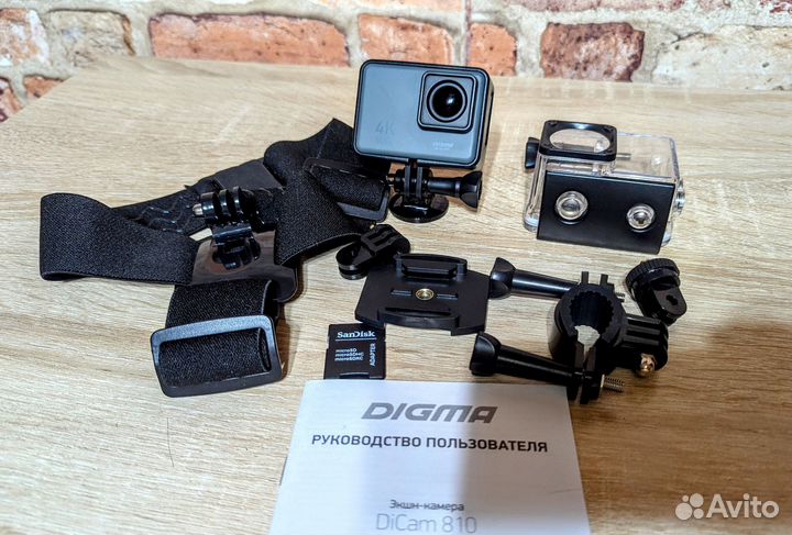 Экшн-камера Digma DiCam 810