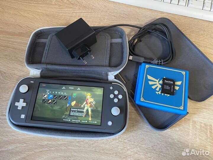 Nintendo Switch Lite Прошитая Чип