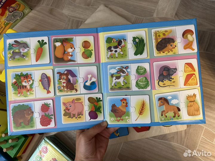 Развивающие игрушки пакетом от 1 года до 2,5 лет