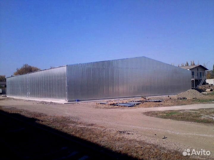 Ангар металлический