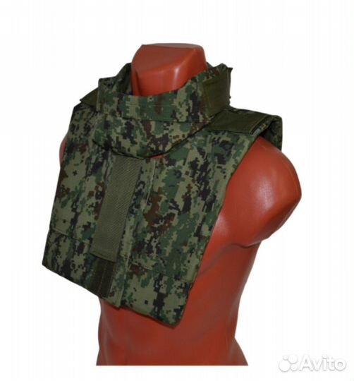 Чехол противоосколочный ворот-манишка