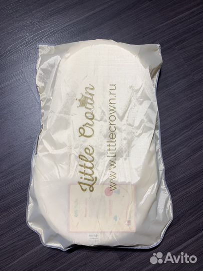 Кокон для новорожденного Little Crown Memory Foam