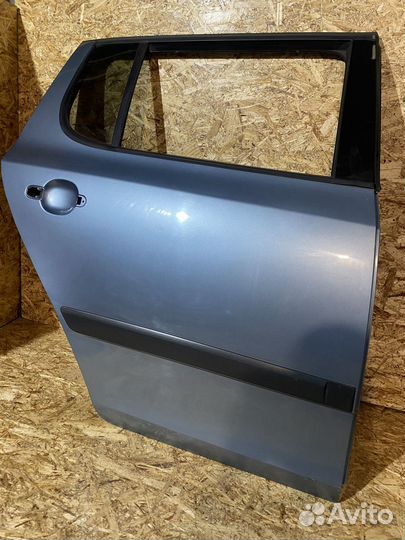 Дверь задняя правая Skoda Fabia 2 07-15