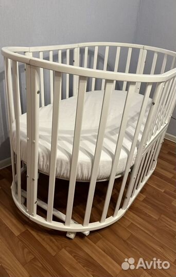 Детская кроватка круглая