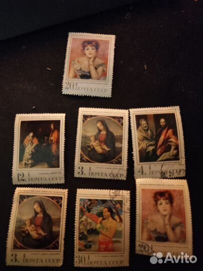 Марки СССР, Япония, Болгария, Куба, Монголия, Вьет