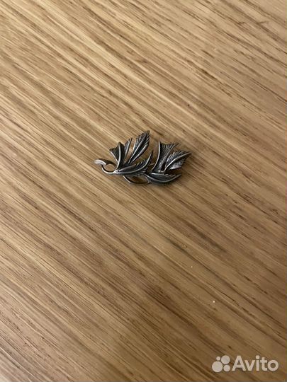 Брошь серги кольцо