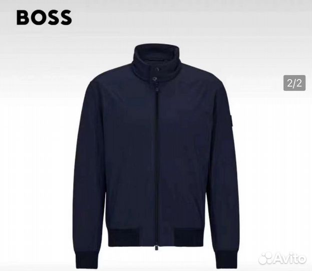 Бомбер куртка утепленная hugo boss