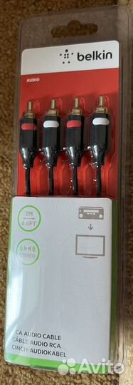 Кабель rca audio cable belkin