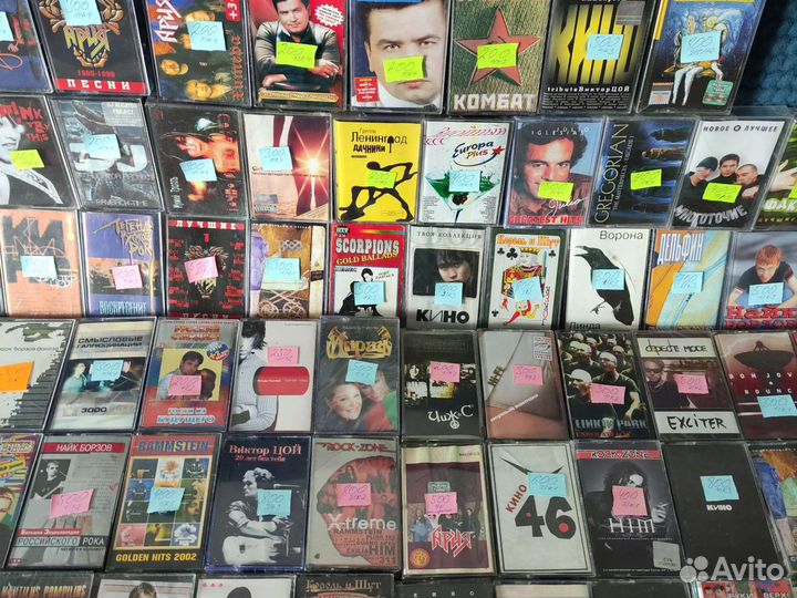 Аудио кассеты музыка Аудиокассеты второй список
