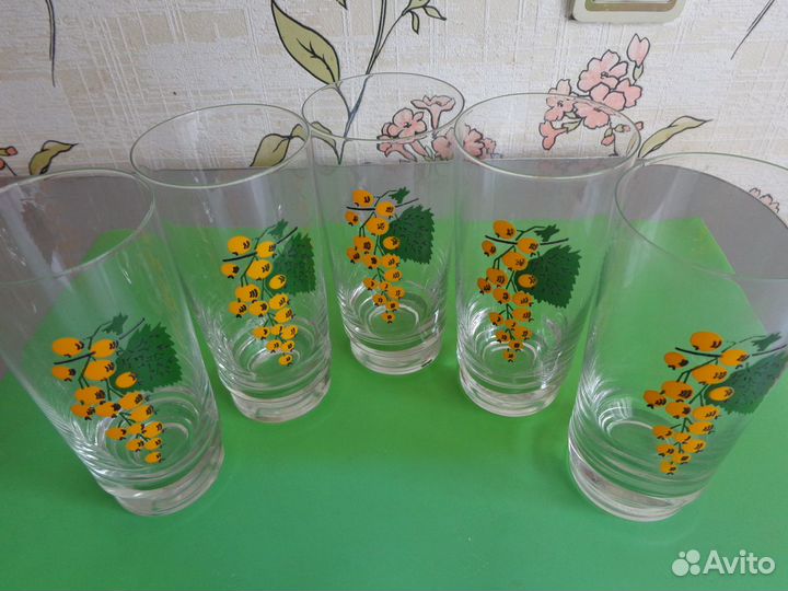 Стаканы высокие