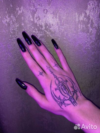 Маникюр с покрытием, наращивание