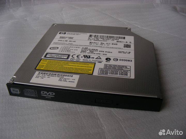 HP UJ-840. DVD-RW привод