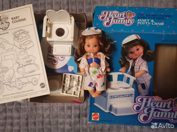 Barbie Heart family, rosebud, роузбад