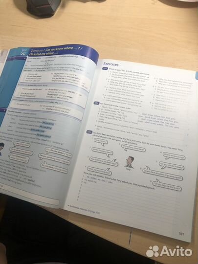 Учебник Murphy синий english grammar in use