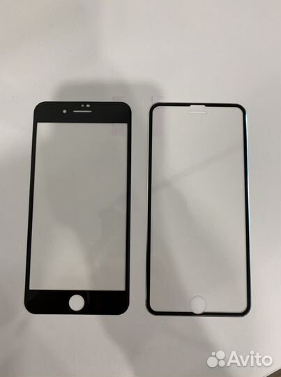 Новое защитное стекло на iPhone 7 plus 8 plus