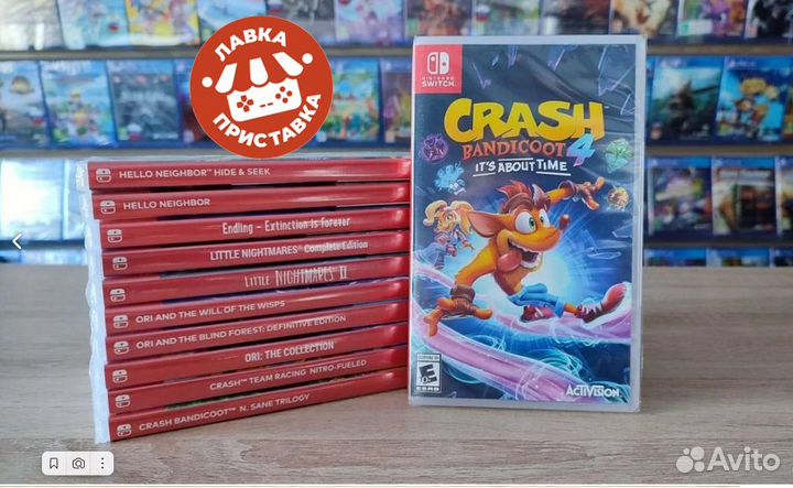 Crash bandicoot N sane trilogy nintendo