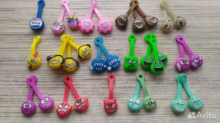 Скрепыши 1, 2, 3,4 Магнит и Бравлы, мячи Пятерочка