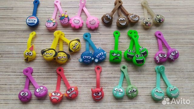 Скрепыши 1, 2, 3,4 Магнит и Бравлы, мячи Пятерочка