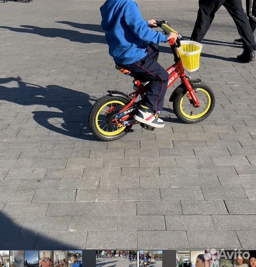 Велосипед детский 12 дюймов колеса