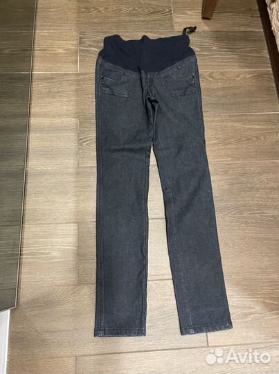 Джинсы для беременных утеплённые, 46 размер