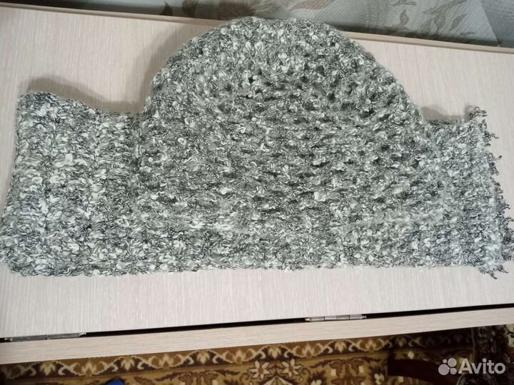 Комплект шапка и шарф