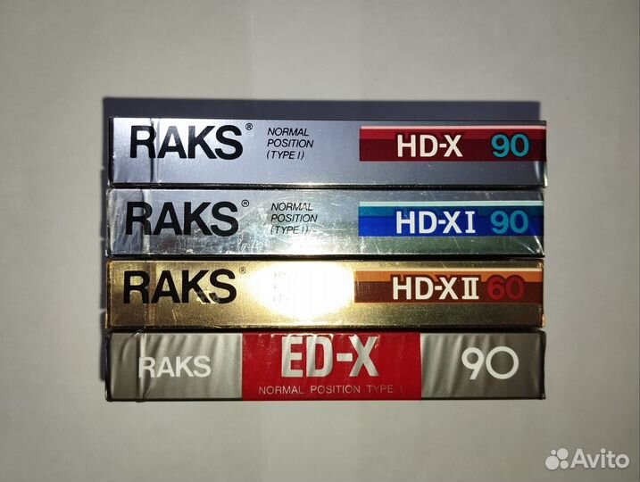 Аудиокассеты новые запечатанные