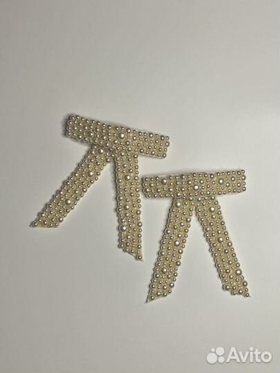 Заколки Бантики Школьные 2 шт