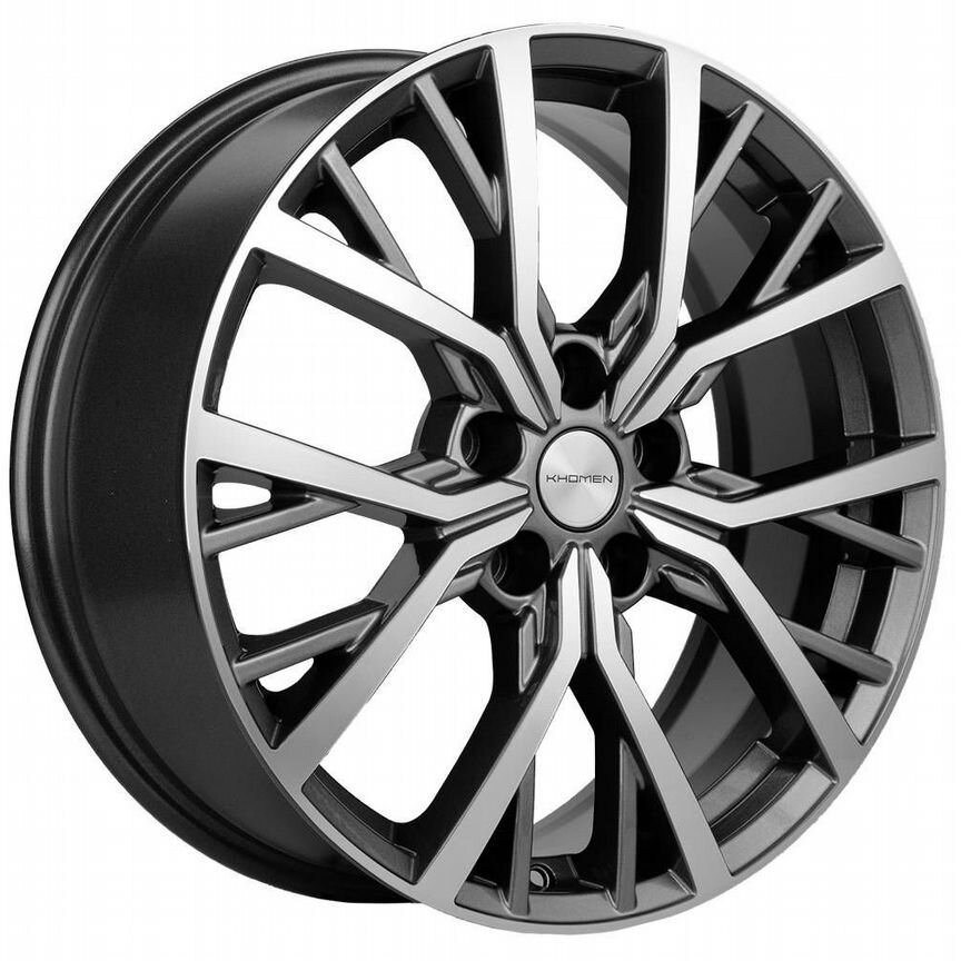 Диски Khomen KHW1806 7x18 5x110 ET50 D63.3 Gray-FP