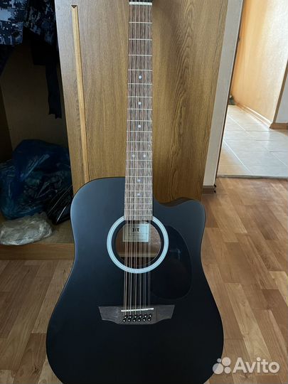 Электроакустическая гитара 12 струнная