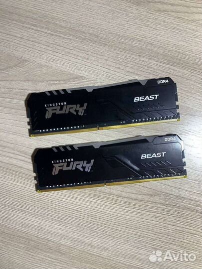 Оперативная память ddr4 2x8gb 2666мгц