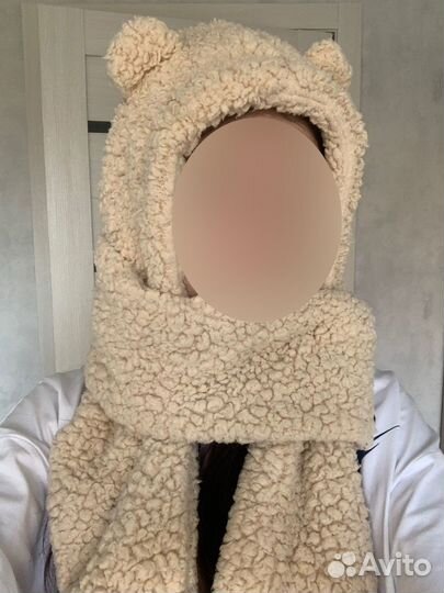 Шапка мишка